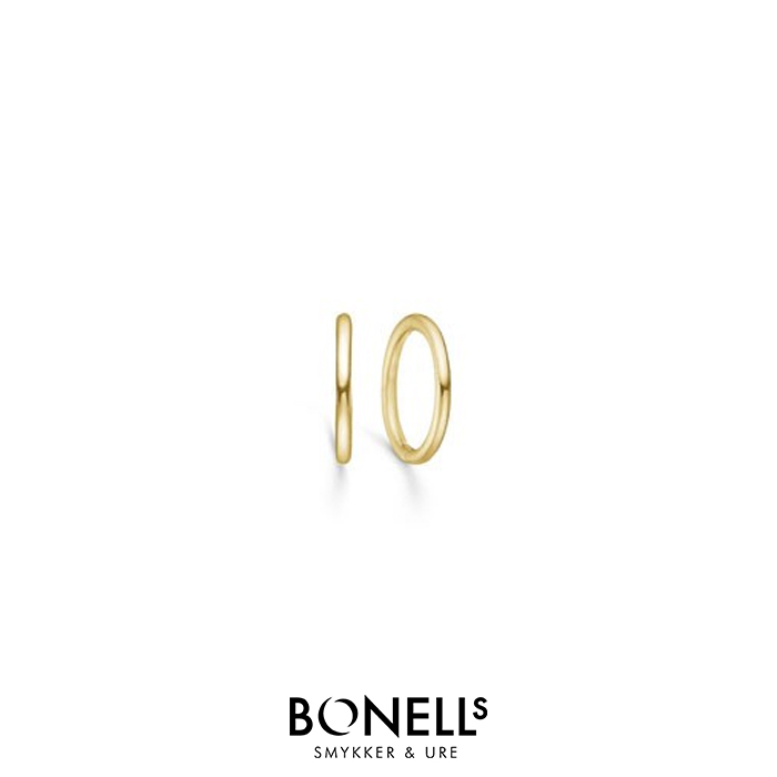 Mads Z knæk øreringe 10mm - 8310526