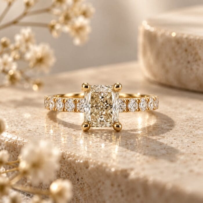 Exclusive by Bonells Éclat Cushion ring - 742916 - Billede 3