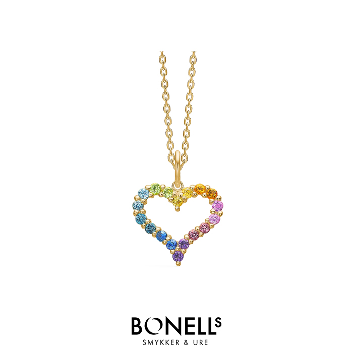 Mads Z Tender Heart Rainbow vedhæng - 1534340