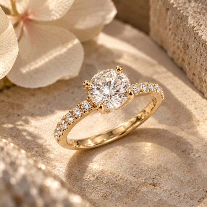 Alternative view of Exclusive by Bonells Éclat Round ring - 17062215840