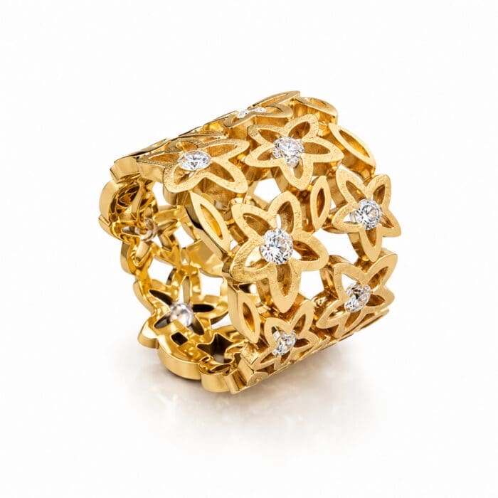 OLE LYNGGAARD COPENHAGEN Anemone ring - A1537-403