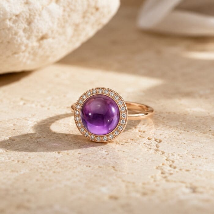 Alternative view of Exclusive by Bonells Améthyst Royale ring - 108-10735