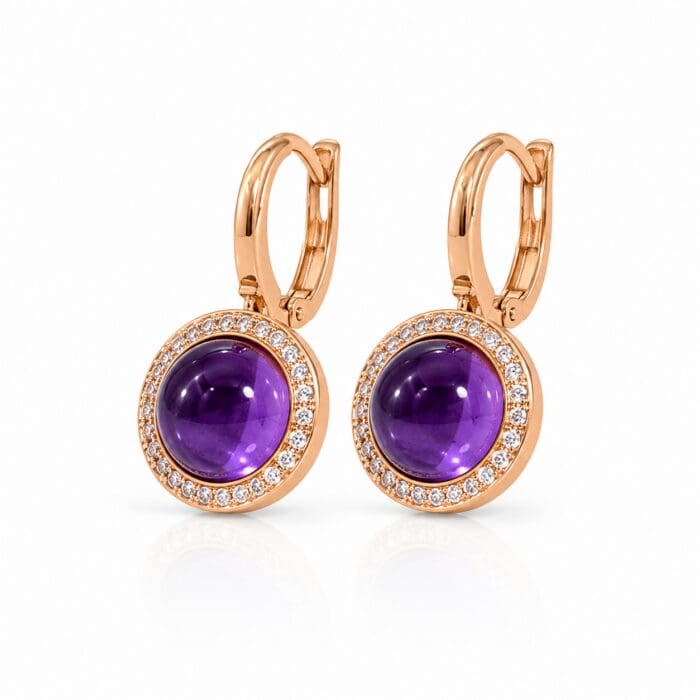 Exclusive by Bonells Améthyst Royale øreringe - 108-10881