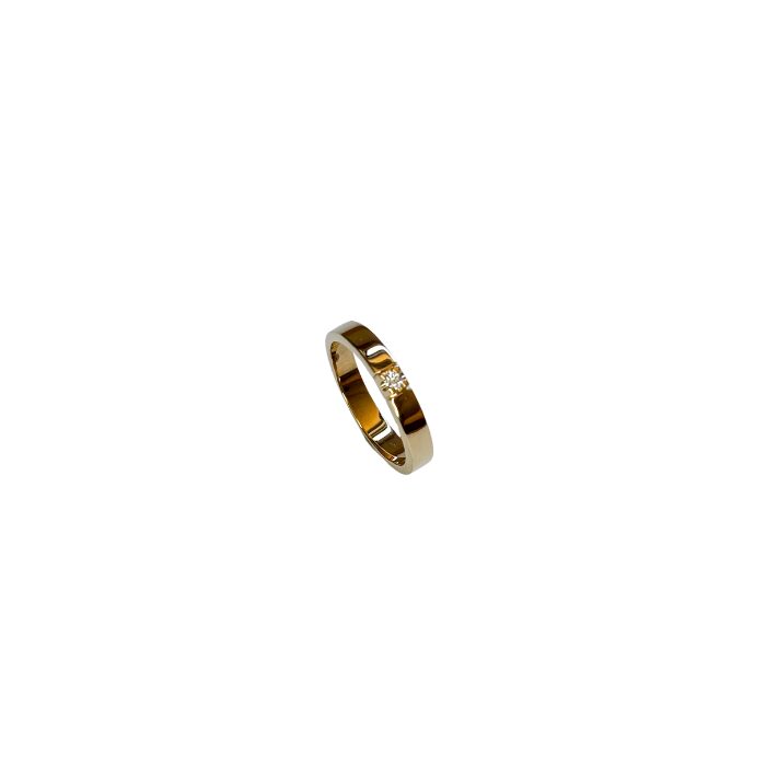 by Bonells 14kt Alliance ring 1x0,05ct - FK001005