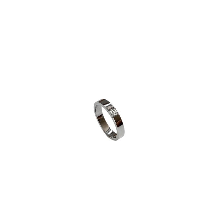 by Bonells 14kt Alliance ring 1x0,10ct w.vs - FK001010
