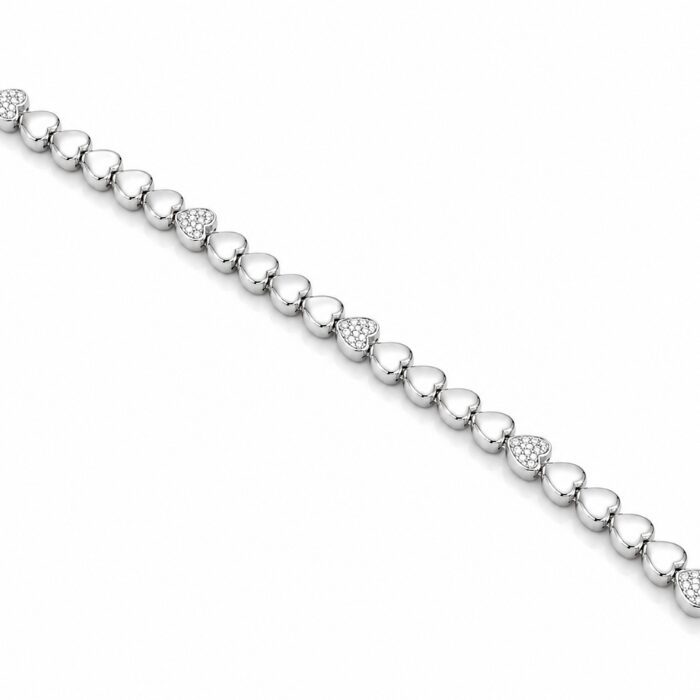 Nuran 14kt Hjerte armbånd - 726929