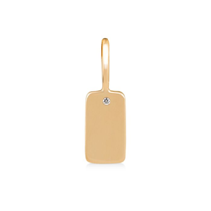 Ro Copenhagen Rock Square vedhæng - P108Y110