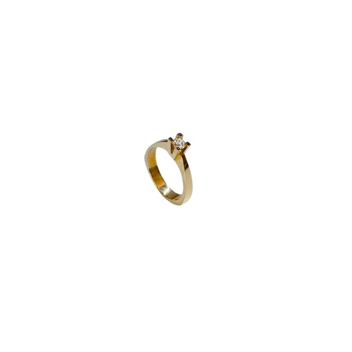by Bonells Cecilie Solitaire ring - LR5025