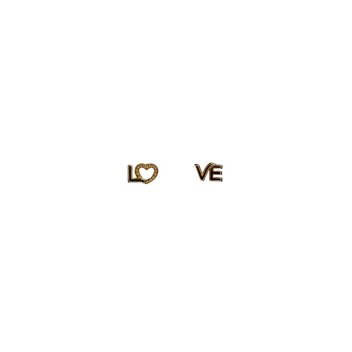 by Bonells 8kt Love øreringe - 13100361