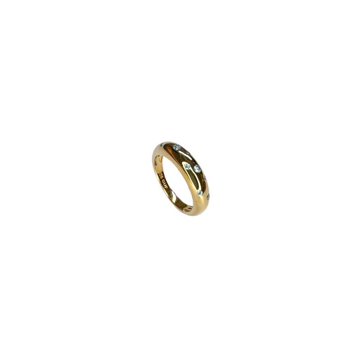 by Bonells forgyldt sølv ring - 3229