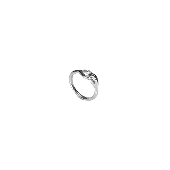 by Bonells sølv Interlocking ring - 3038