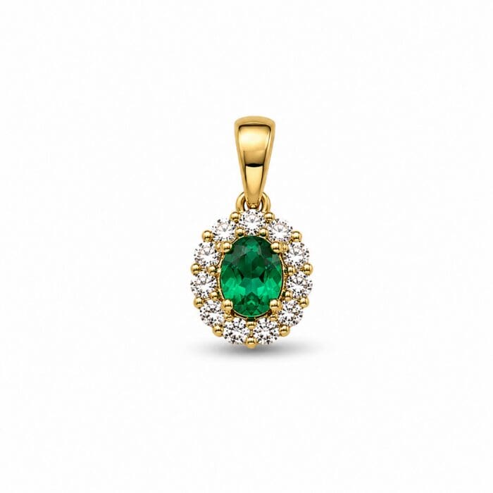 Exclusive by Bonells 18kt Roset vedhæng - EBBVS035D028