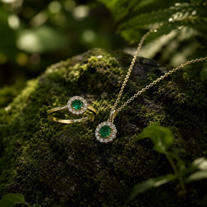 Alternative view of Exclusive by Bonells 18kt Roset vedhæng - EBBVS035D028