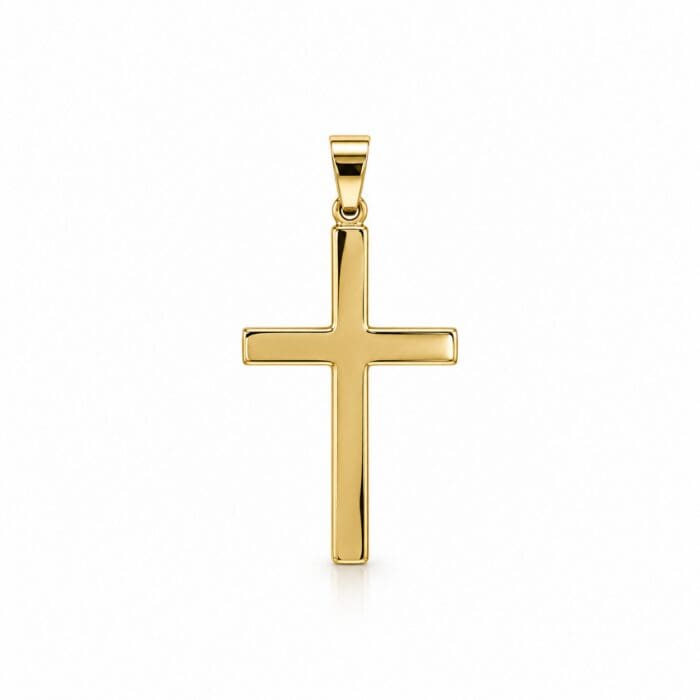 by Bonells 14kt Stav Kors vedhæng - 05267389