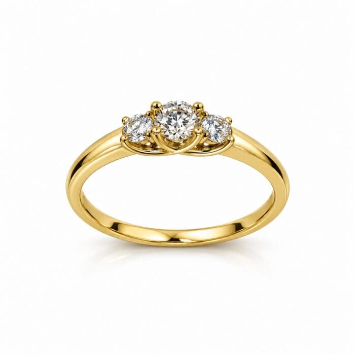 Alternative view of by Bonells 8kt Amora ring - 08469721