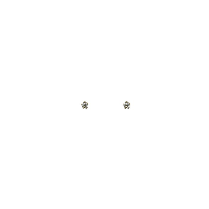 by Bonells 8kt rødguld Solitaire øreringe - 70258631