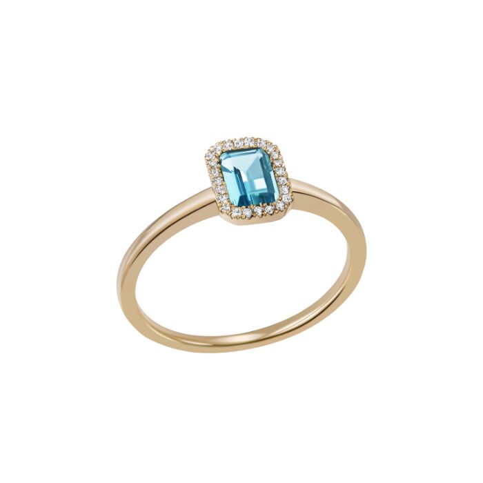 Exclusive by Bonells Square Elegance ring - 1-10444-51-0188