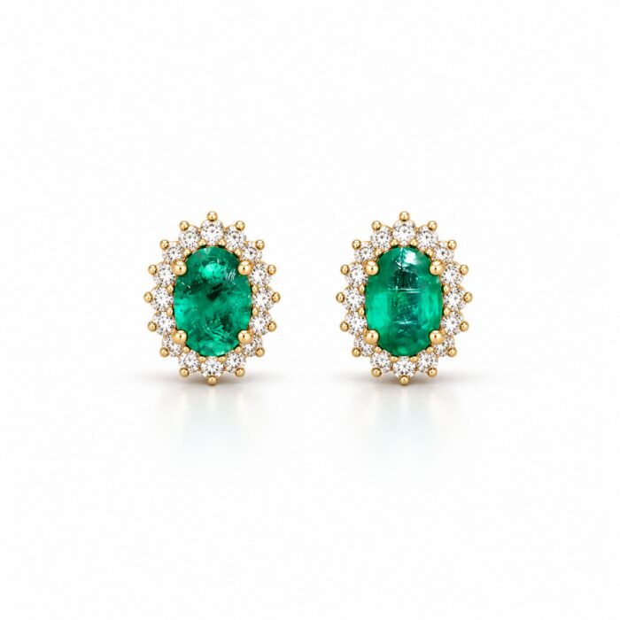 Exclusive by Bonells 14kt Roset øreringe - 8-09846-51-0601