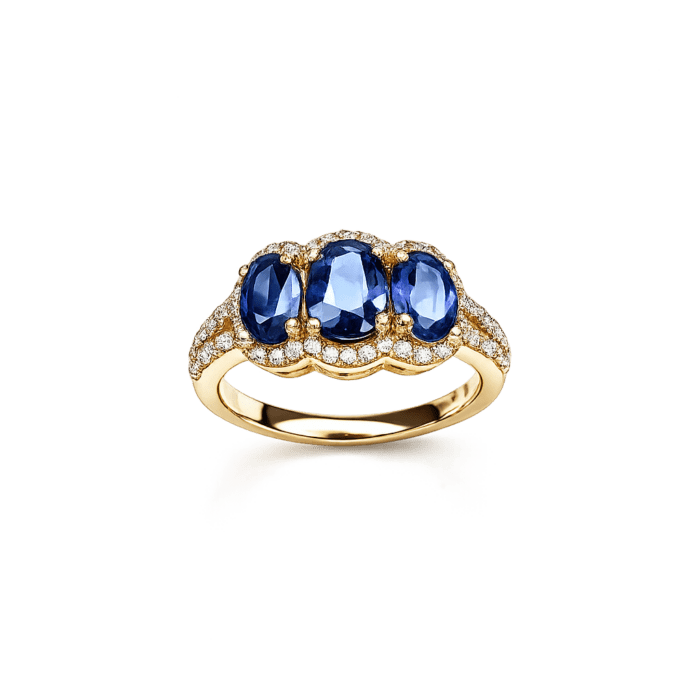 Exclusive by Bonells 14kt Safir ring - 20178593