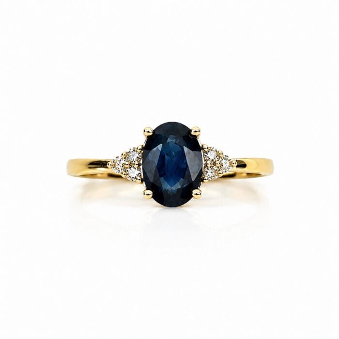 Exclusive by Bonells 14kt Safir ring - 24156790 - Billede 3