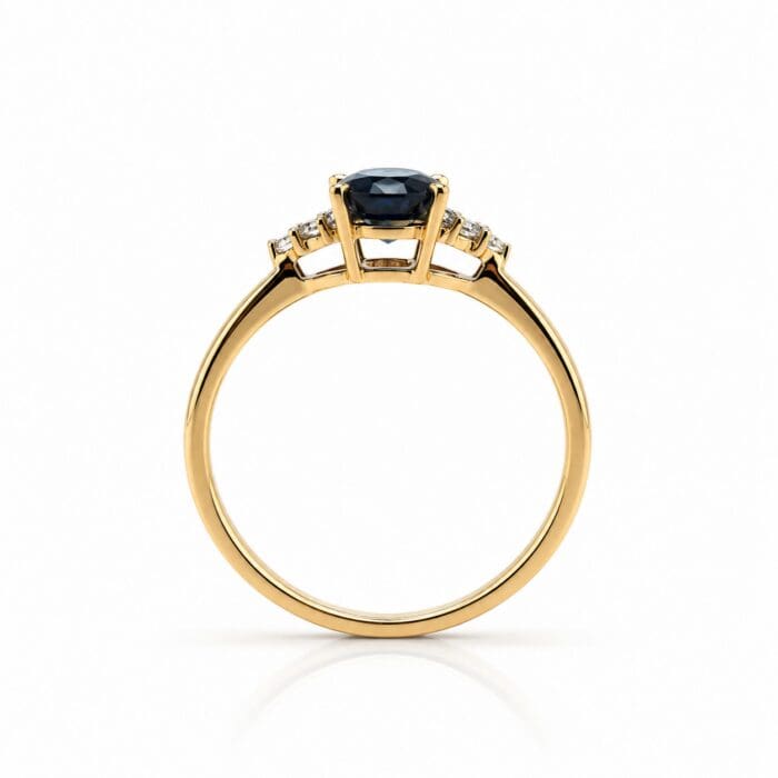 Exclusive by Bonells 14kt Safir ring - 24156790 - Billede 4