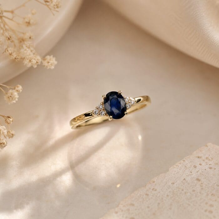 Exclusive by Bonells 14kt Safir ring - 24156790 - Billede 5