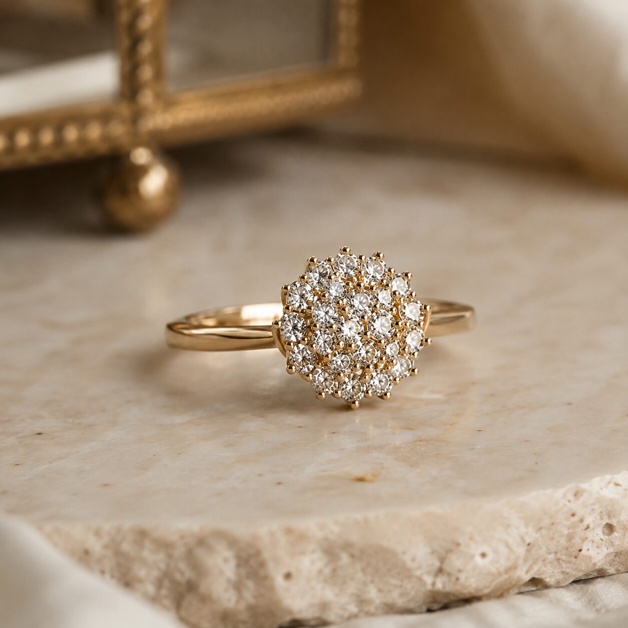 Exclusive by Bonells 14kt Roset ring - 92714605 2 Exclusive by Bonells 14kt Roset ring - 92714605 - Billede 2