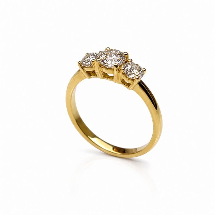 Exclusive by Bonells Trilogi ring - TR-3-100-RG
