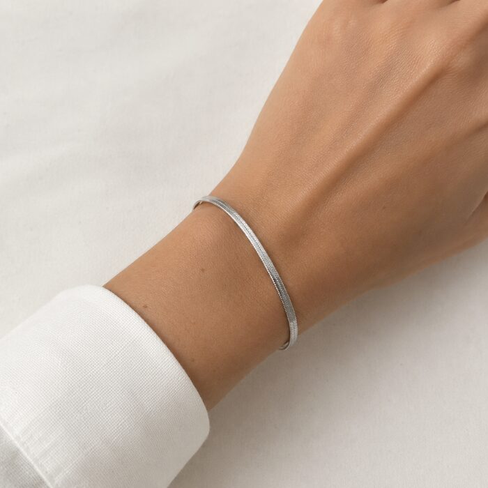 Alternative view of Merle Perle Slange armbånd - MB-520-S