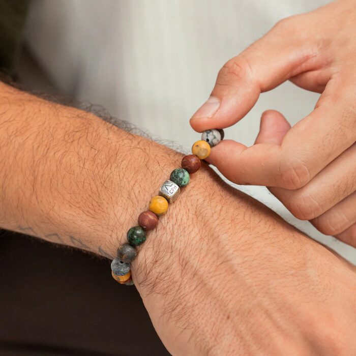 Alternative view of Alexander Lynggaard Marrakech 8mm armbånd - C10430