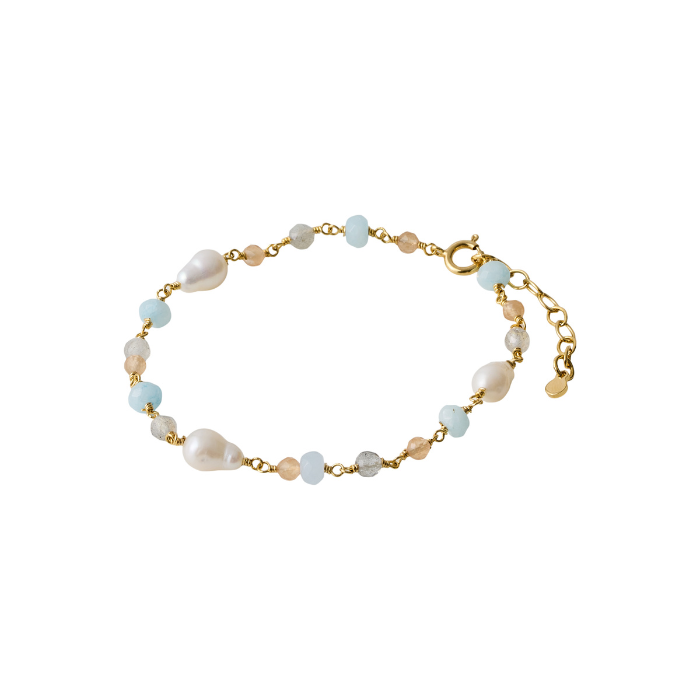 Pernille Corydon Mellow Blue armbånd - B-375-GP
