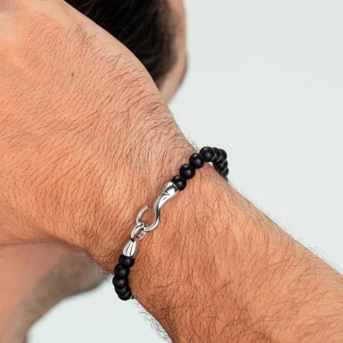 Alternative view of Alexander Lynggaard Onyx 6mm armbånd - F00050