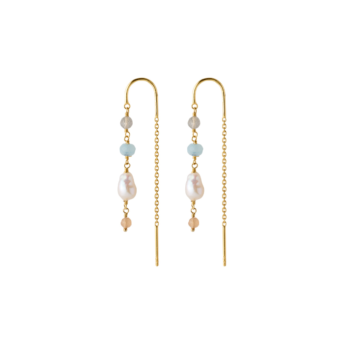 Pernille Corydon Mellow Blue øreringe - E-375-GP
