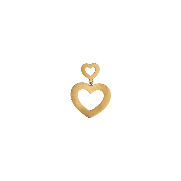Stine A My Open Love Hearts ørering - 1381-02-S