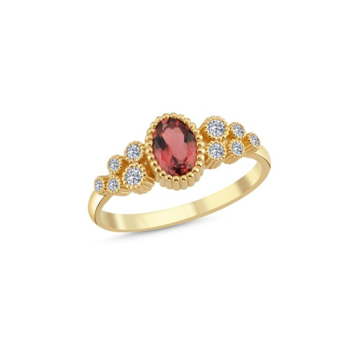 Nuran 14kt Athene ring - A2563 TU 016 RG