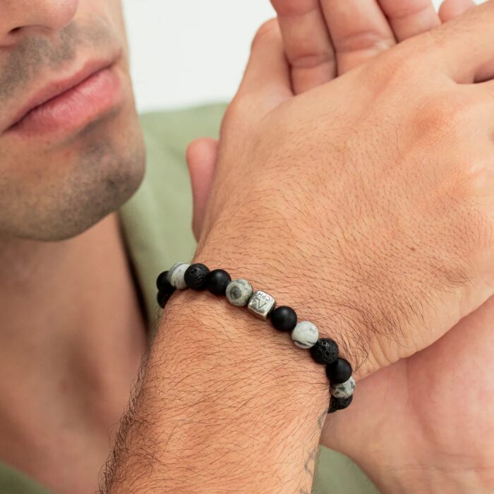 Alternative view of Alexander Lynggaard Nuuk 8mm armbånd - C10240