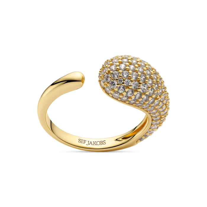 Sif Jakobs Goccia Piccolo ring - SJ-R2753-CZ-YG