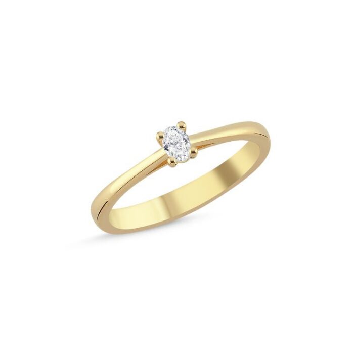Nuran The One Oval ring - L1962 013 RG