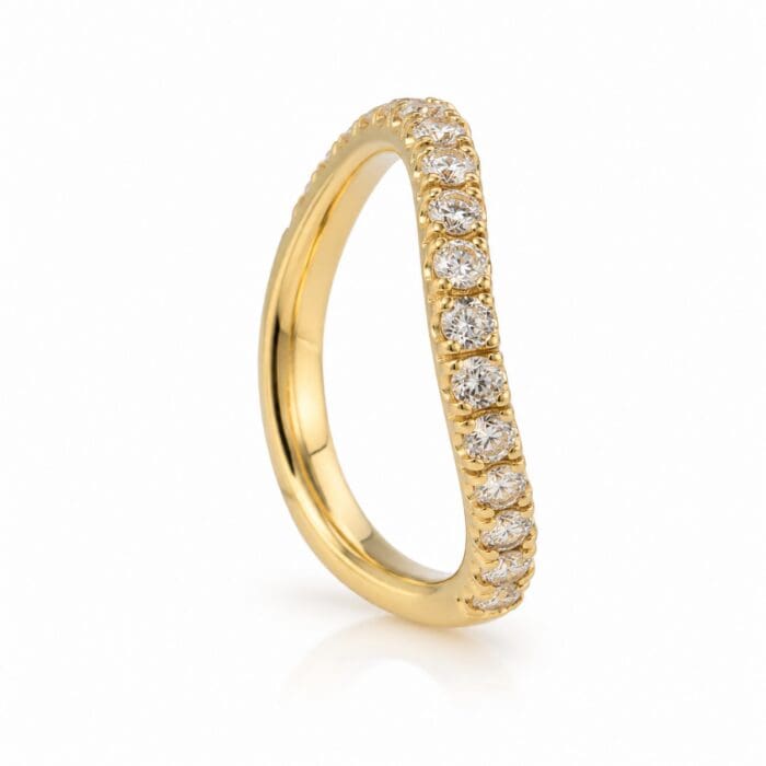 Exclusive by Bonells Wave ring - R-1,10-RG