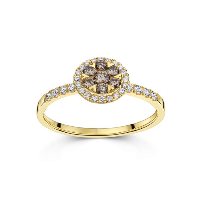 Exclusive by Bonells Rosé Blossom ring - 1-06583-51-0069