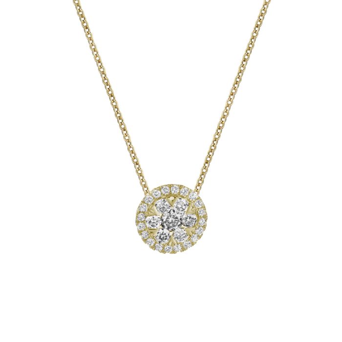 Exclusive by Bonells White Blossom halskæde - 5-06583-51-0089