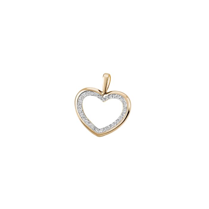Exclusive by Bonells Hjerte vedhæng - 3-10649-51-0089