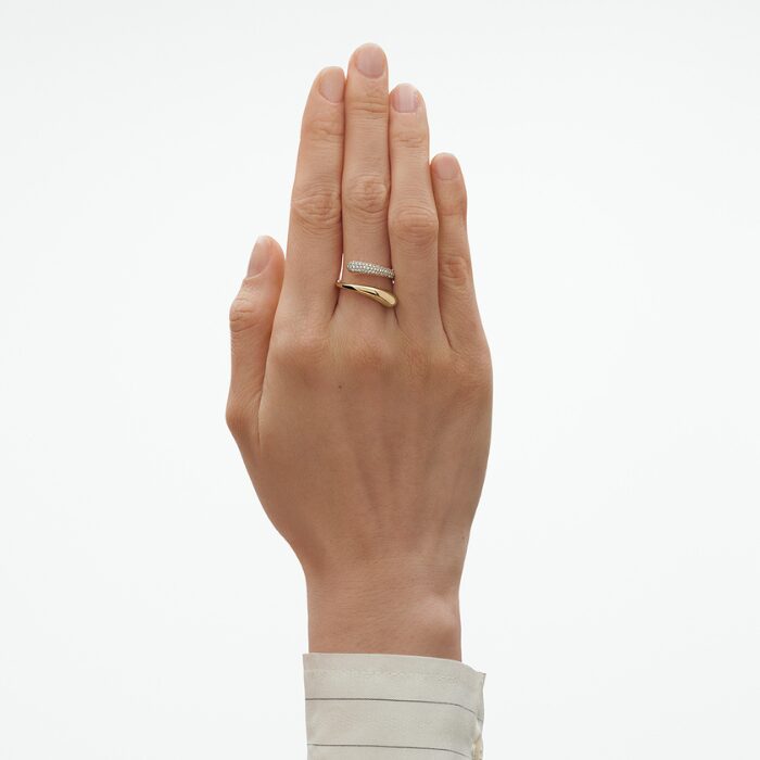 Alternative view of Georg Jensen Mercy twist ring - 20001832
