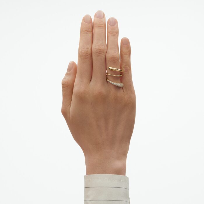 Alternative view of Georg Jensen Mercy Twist ring - 20001868