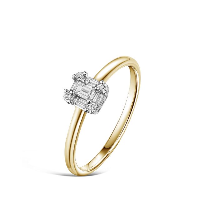 Exclusive by Bonells Square Cut ring - 1-10327-51-0068