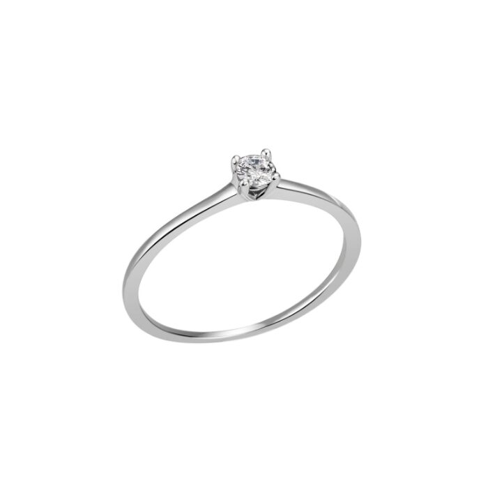 Exclusive by Bonells Solitaire 0,10ct ring - 1-05621-52-0008