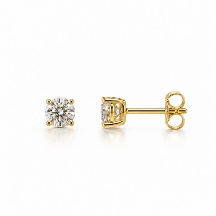 by Bonells 8kt Solitaire øreringe - 51428709