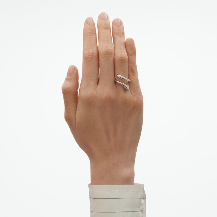 Alternative view of Georg Jensen Mercy Twist ring - 20001839