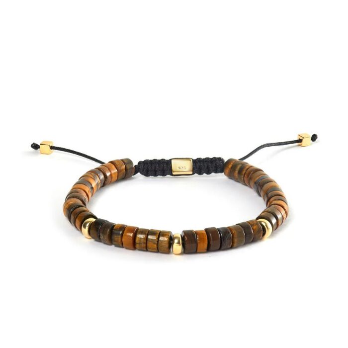 Alexander Lynggaard Tiger Eye Heishi 6mm armbånd - B00202