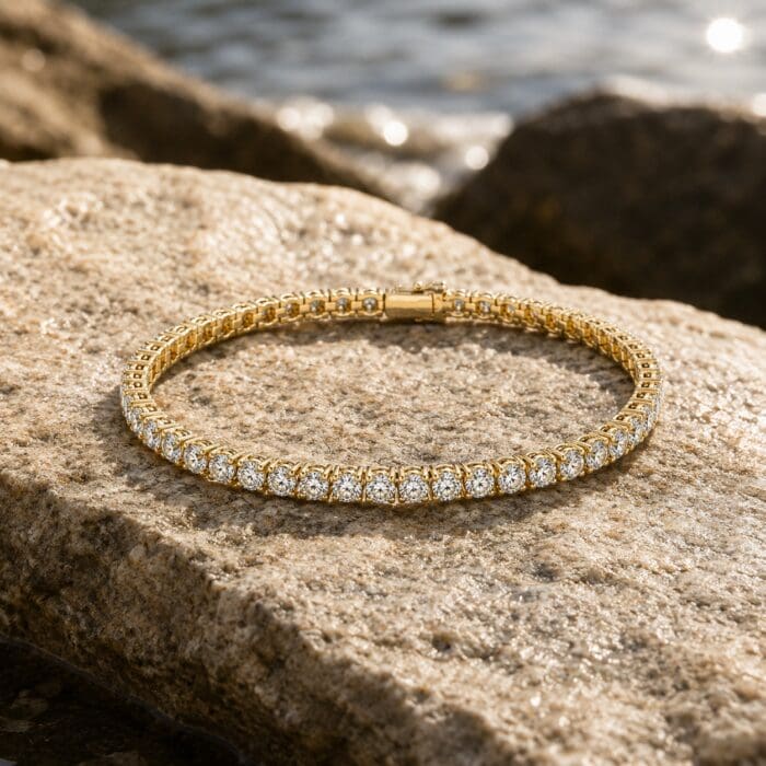 Alternative view of Exclusive by Bonells 18kt Tennis armbånd - 56379204